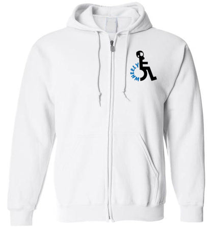 Wheelytv Zip Up Hoodie