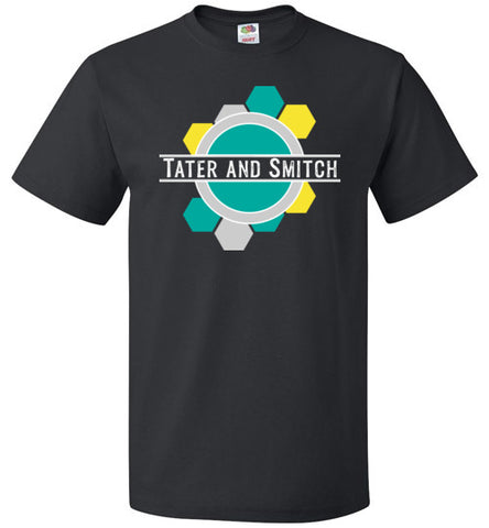 Tater & Smitch White Logo Tee