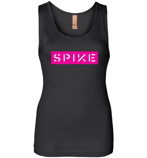 Spike Pink Logo Ladies Tank