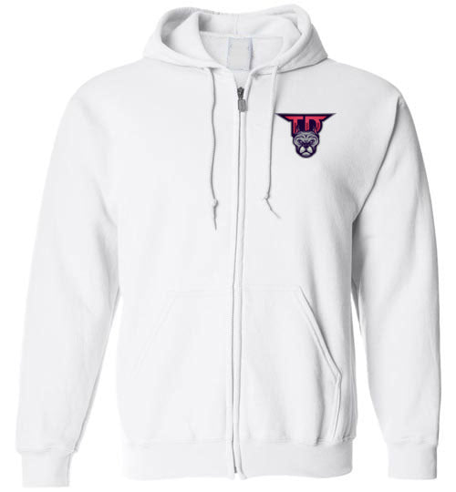 T-Dogg gaming Double Logo Zip Up