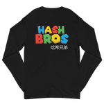 HashBros Double Logo Champion Long Sleeve Tee