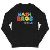 HashBros Double Logo Champion Long Sleeve Tee