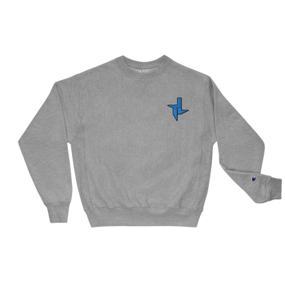 True Lykan Embroidered Champion Crewneck Sweatshirt