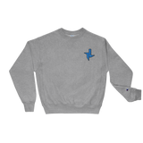 True Lykan Embroidered Champion Crewneck Sweatshirt