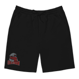 Col3Train Embroidered fleece shorts