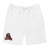 Col3Train Embroidered fleece shorts