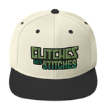 Glitches Get Stitches Snapback