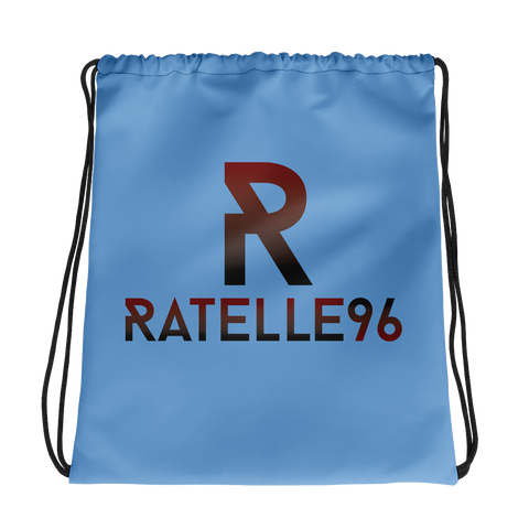 Ratelle96 Dark Logo Drawstring Bag