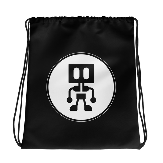 Spike Bot Drawstring Bag