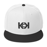 KeeKeeCorp Black Logo Snapback