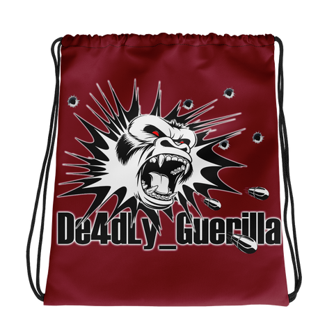 De4dLy_Guerilla Drawstring bag