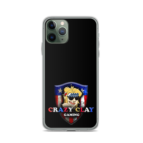 Crazy Clay Gaming iPhone Case
