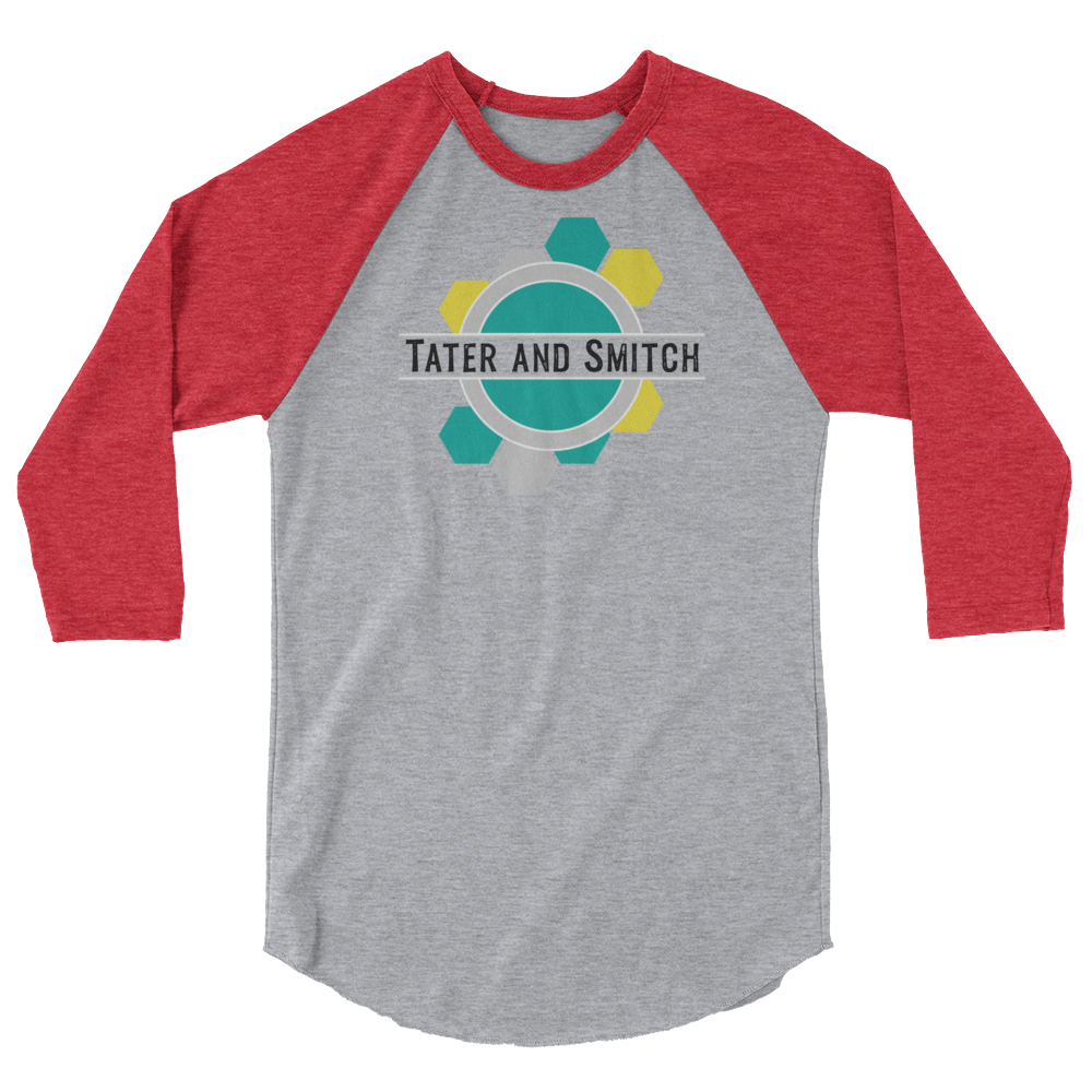 Tater & Smitch Logo Baseball Tee