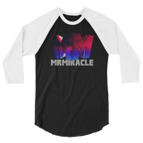 Mr.Miracle Grey Logo Baseball Tee