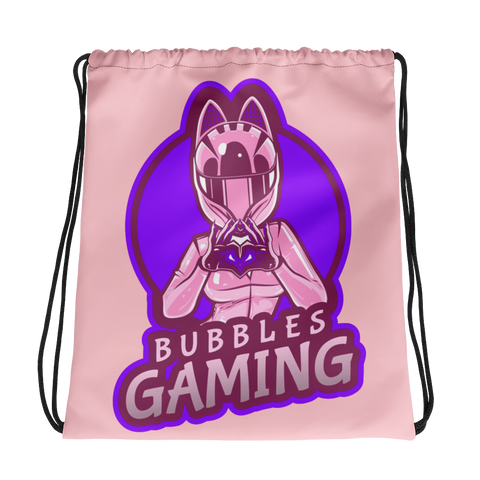 Bubbles Gaming Drawstring bag