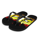 CheddarYikes Ripped Flip-Flops