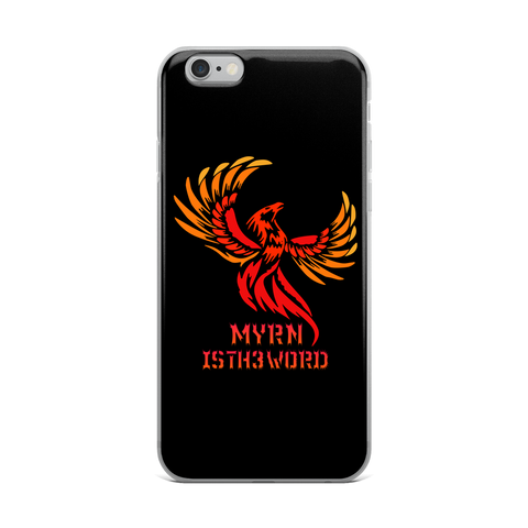 MYRNISTH3WORD Logo iPhone Case