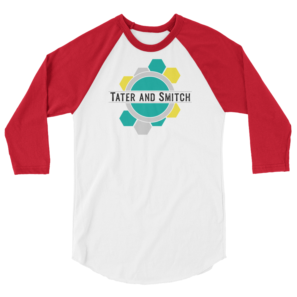 Tater & Smitch Logo Baseball Tee