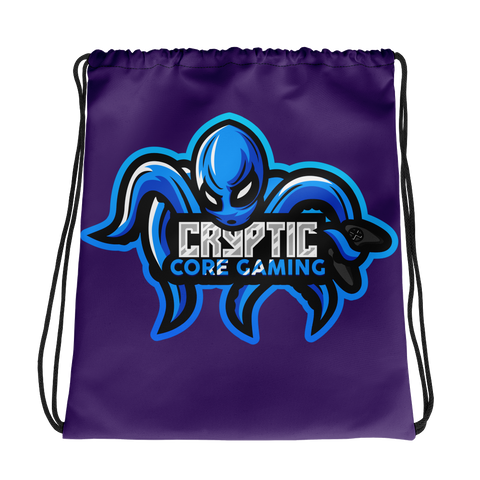 Cryptic Core Gaming Drawstring Bag