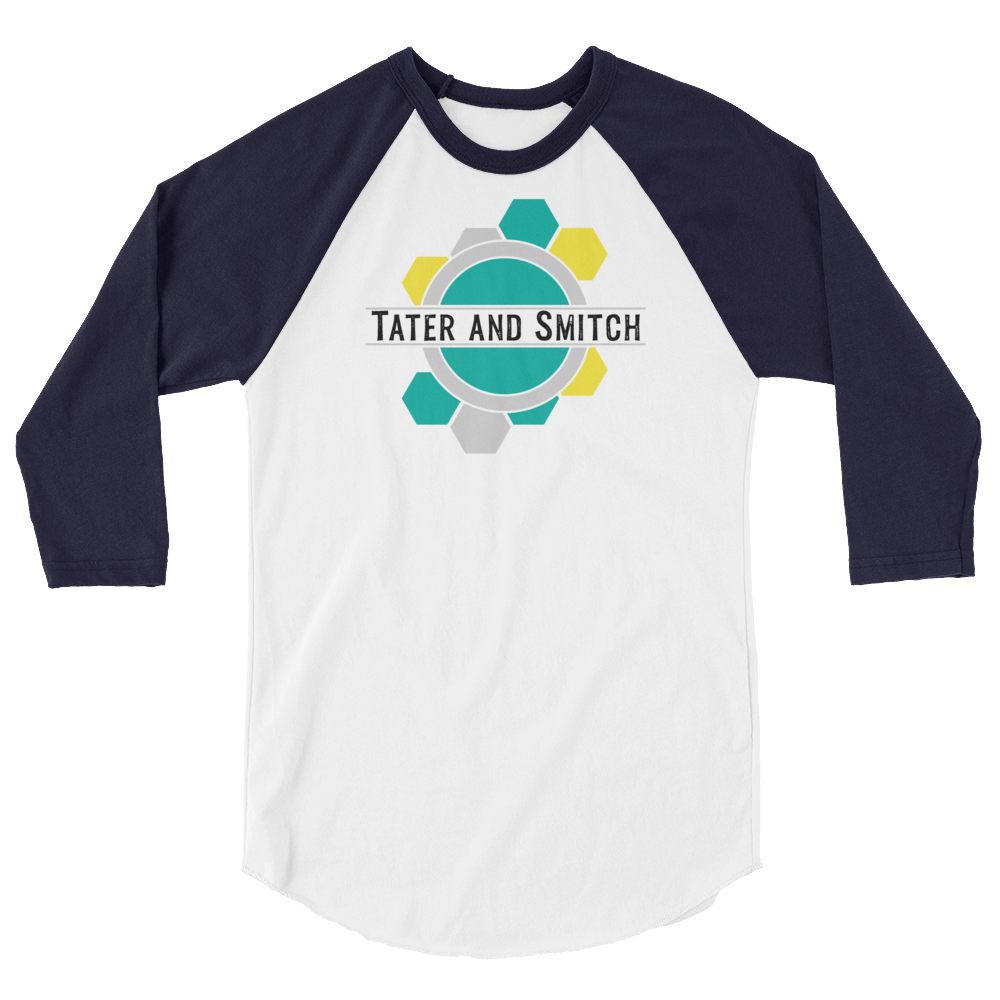 Tater & Smitch Logo Baseball Tee