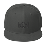 KeeKeeCorp Black Logo Snapback