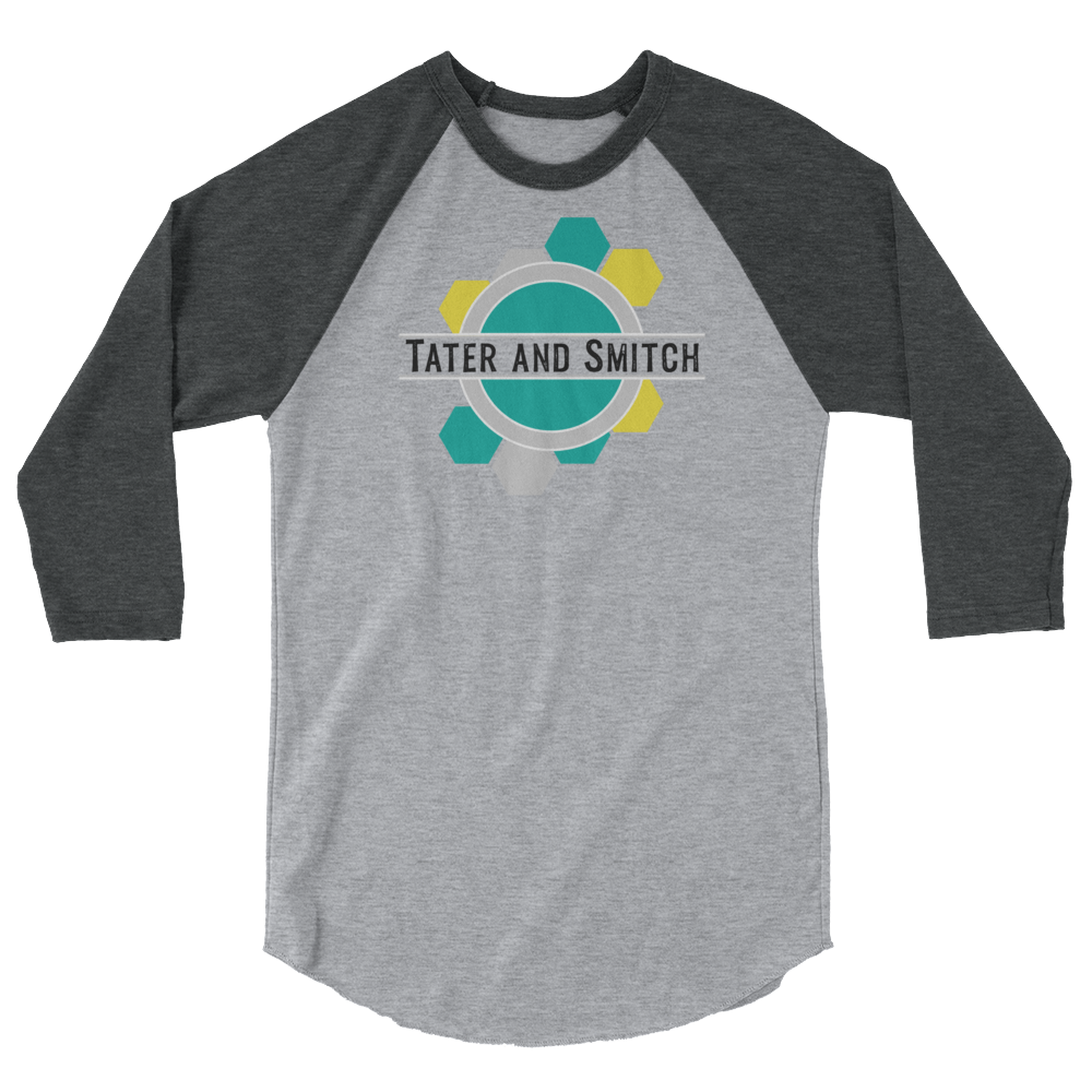 Tater & Smitch Logo Baseball Tee