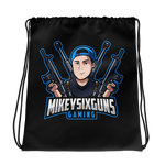 Mikeysixguns Gaming Drawstring Bag