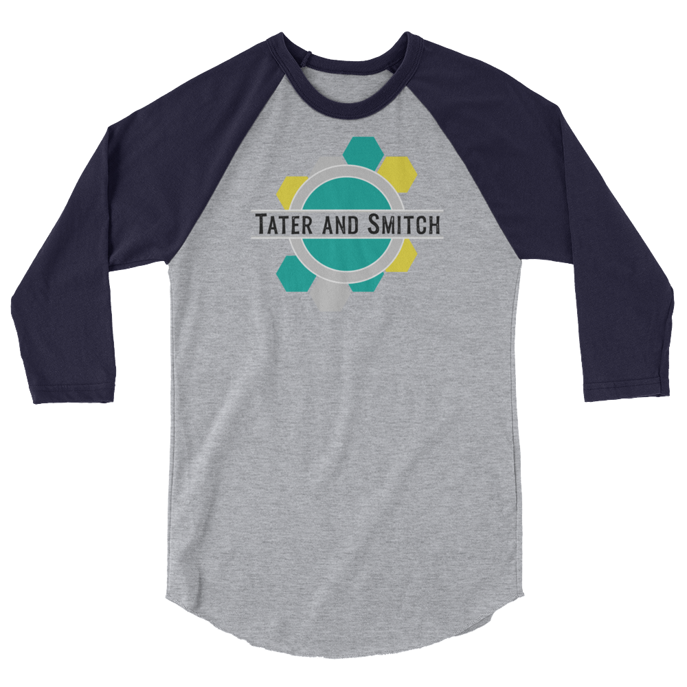 Tater & Smitch Logo Baseball Tee