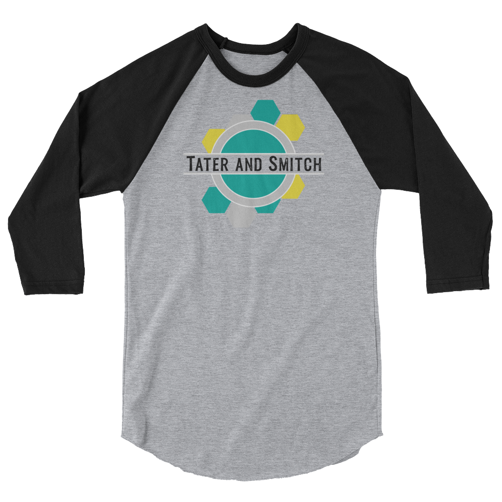 Tater & Smitch Logo Baseball Tee