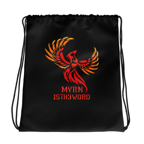 MYRNISTH3WORD Drawstring Bag
