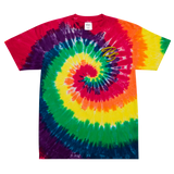 BobbySlayy Embroidered Oversized Tie-Dye Tee