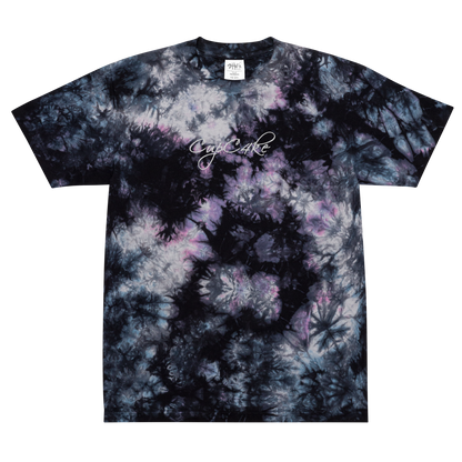 Cupc4ke Oversized tie-dye Tee