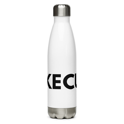Cupc4ke Stainless Steel Water Bottle