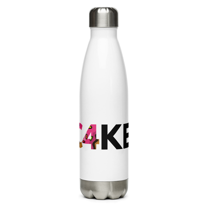 Cupc4ke Stainless Steel Water Bottle