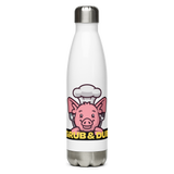 Grub and Dub Stainless Steel Water Bottle