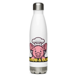 Grub and Dub Stainless Steel Water Bottle