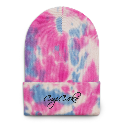 Cupc4ke Tie-dye beanie