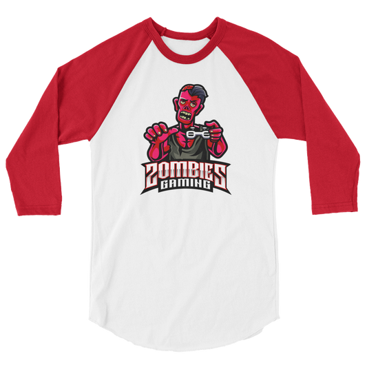 Zombies Gaming Baseball Tee