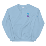 D3lusion Double Logo Crewneck Sweatshirt