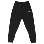 Crown Embroidered Joggers