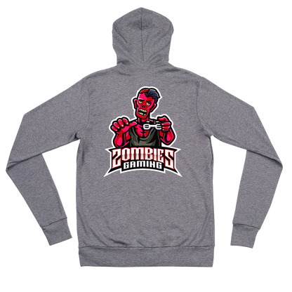 Zombies Gaming Zip Up Hoodie