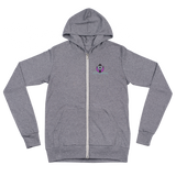 AUXgaming Logo zip hoodie