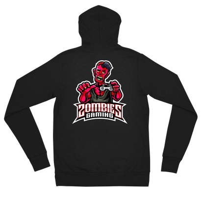 Zombies Gaming Zip Up Hoodie