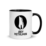 JoeyMetalman Black Logo Mug