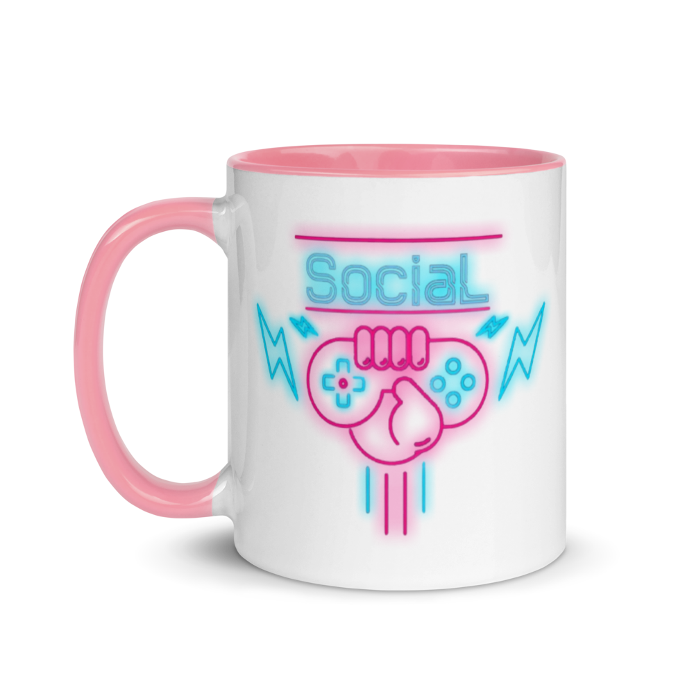 SociaL Accent Mug