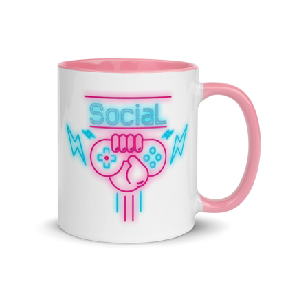 SociaL Accent Mug
