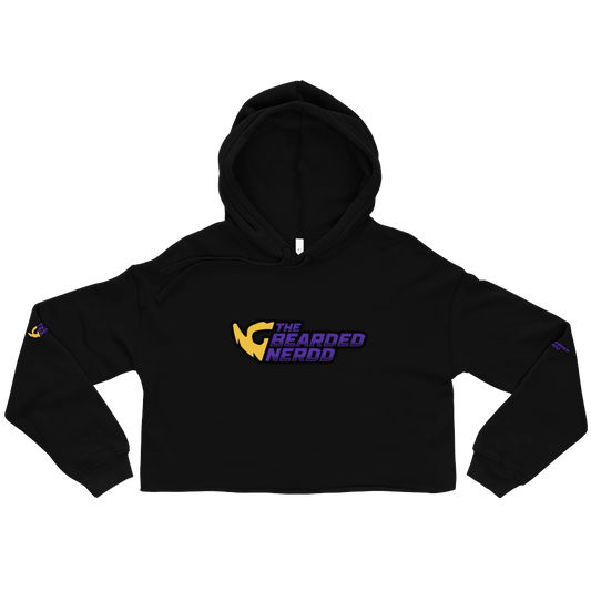 TheBeardedNerdd Crop Hoodie