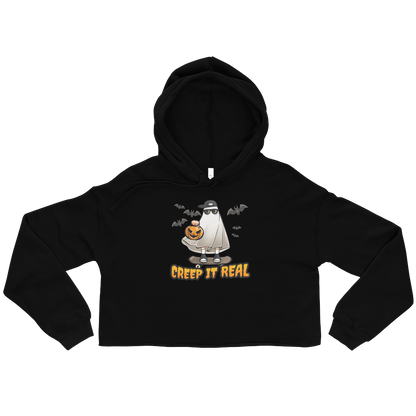 WhiteBoii Crop Hoodie