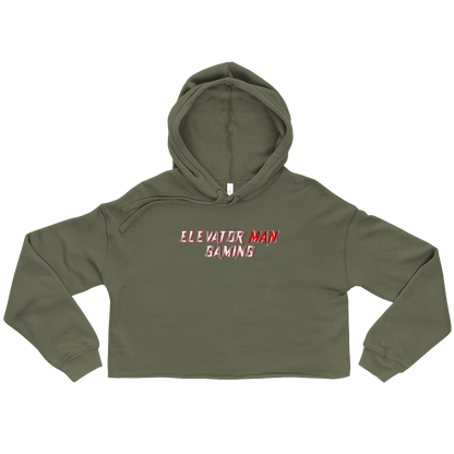 The Elevator Man Crop Hoodie