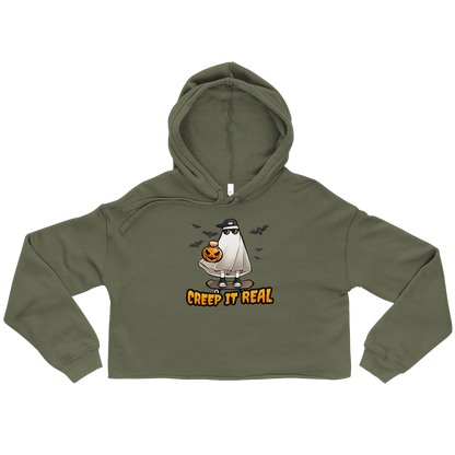 WhiteBoii Crop Hoodie